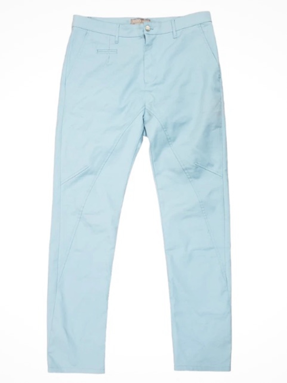 Zara Light Blue Chino Pants